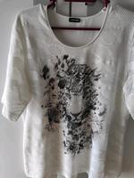 Gerry Weber Shirt Netzoptik Gr. M weiß Hessen - Groß-Zimmern Vorschau