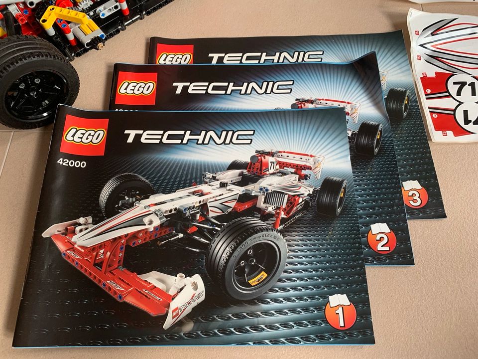 Lego Technic 42000 Rennwagen Formel 1 Grand Prix Racer in Essen