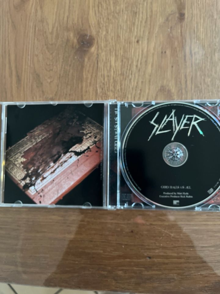 CD von Slayer: God hates is all in Kevelaer