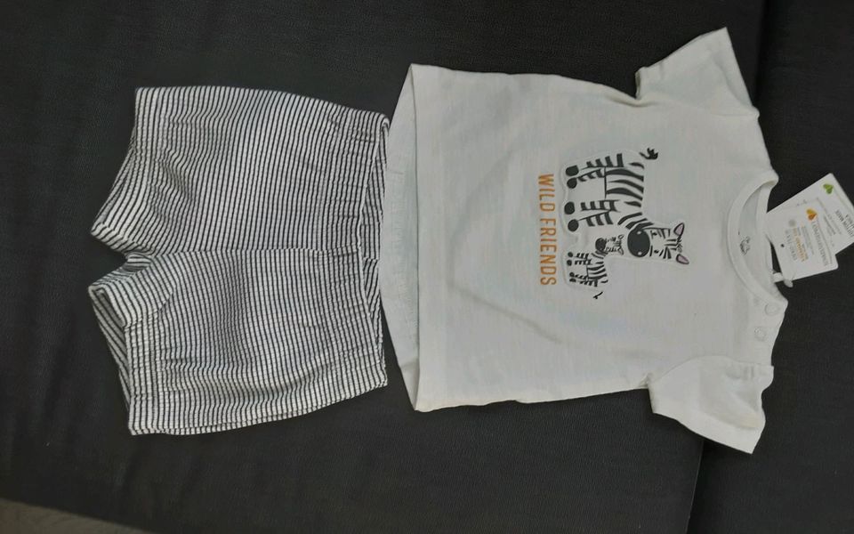 Baby Set,  T-Shirt und Short 100%Baumwolle in Bad Laasphe