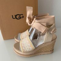 UGG Keilsandalette Sandalette High Heel rosa rosé Keilabsatz Baden-Württemberg - Radolfzell am Bodensee Vorschau