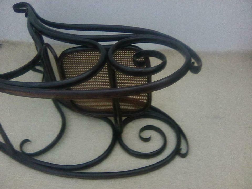 Orig. Nr. 1 Schaukelstuhl um 1860 - 1870 THONET / KOHN in München