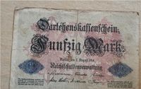 Darlehenskassenschein 50 Mark , 1914 Berlin(S.Nr 4526782) Bayern - Forchheim Vorschau