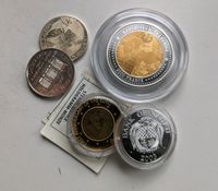 Silbermünzen Sammlung Silber Unzen verschiedene Feinsilber Hessen - Hungen Vorschau