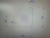 Dachrinne für Terrassenüberdachungen Nordrhein-Westfalen - Steinfurt Vorschau