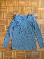 Gina Tricot grau XS mit Rüschen Pullover Bluse Oberteil Düsseldorf - Stadtmitte Vorschau