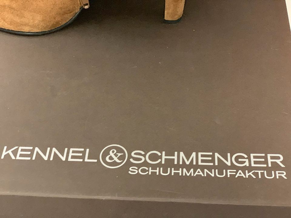 Kennel & Schmenger, tolle Absatzboots, Cognac, Gr 4 in Mülheim (Ruhr)