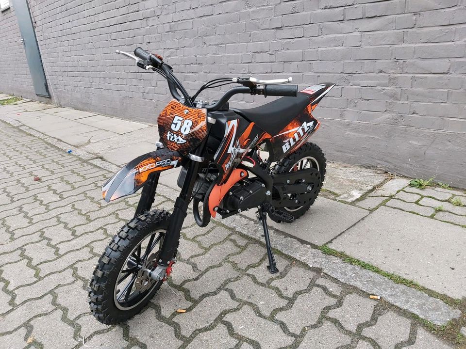49ccm / Elektro Motor Dirt Cross Pocket Mini Kinder Bike Quad ATV in Hamburg