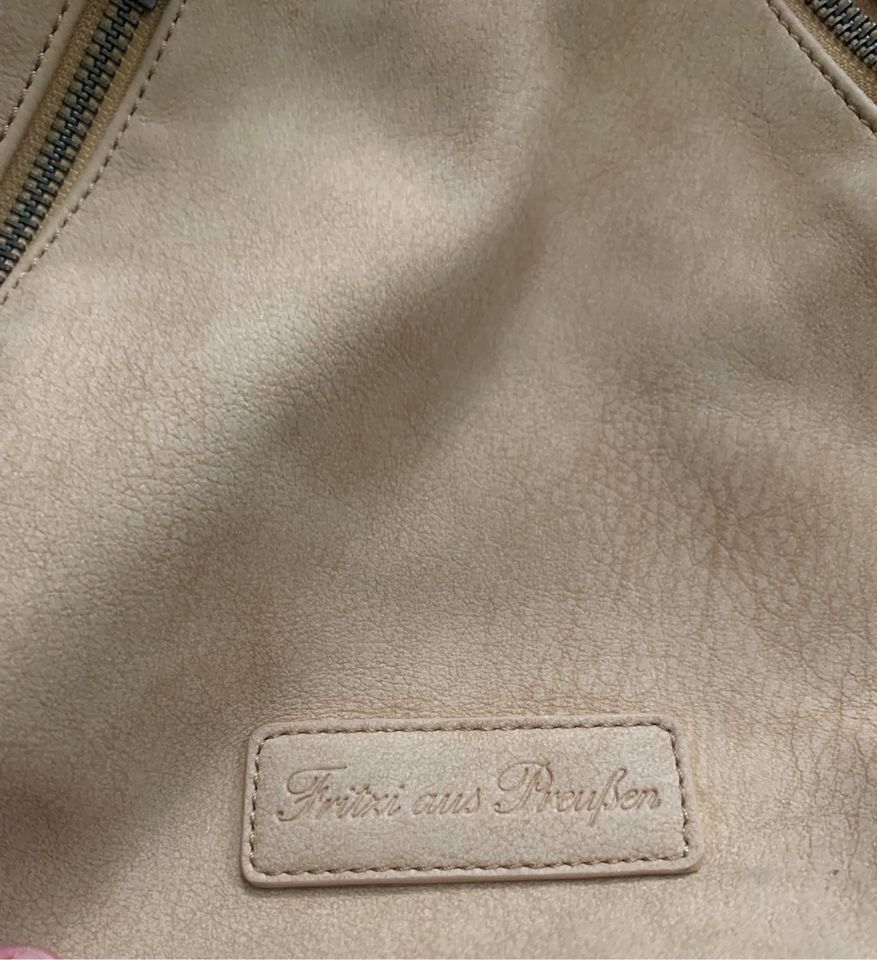 Fritz aus Preussen Handtasche beige in Bad Buchau