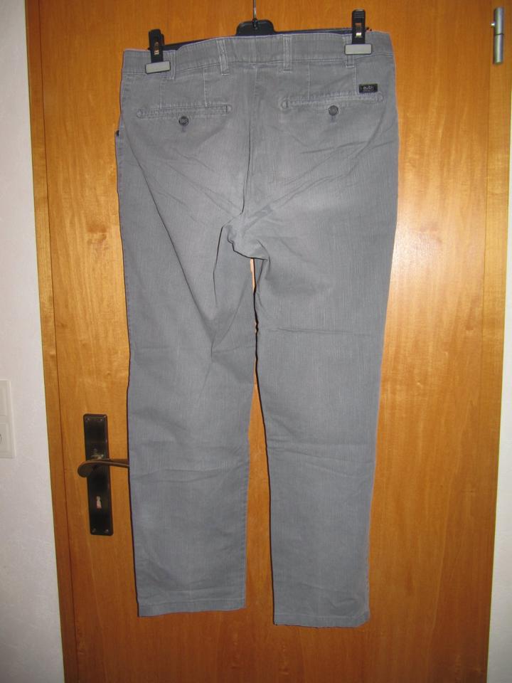 graue Hose von AUBI perfect fit Gr. 50 mit Stretch Herrenhose in Aschaffenburg
