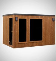 Premium Sauna Prestigio Thermoholz Garten 350cm×220cm Berlin - Mitte Vorschau