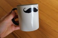 Tasse Schnurrbart Moustache Hipster Baden-Württemberg - Heidelberg Vorschau