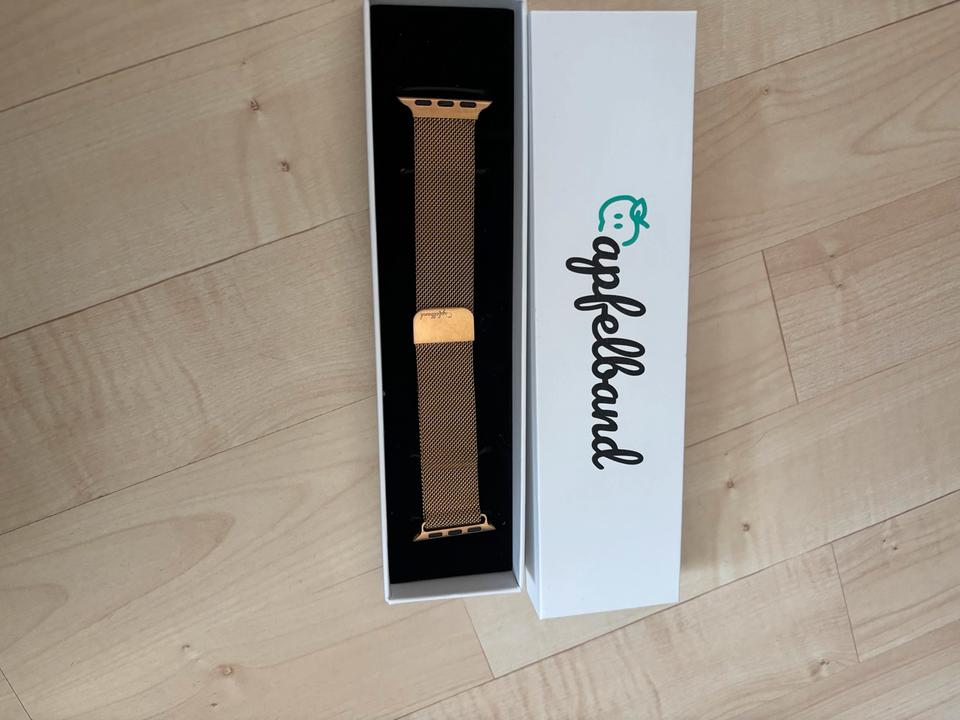 apfelband Milanaise Loop Armband rosegold für apple watch in Kerpen