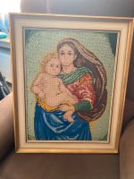 Mutter Gottes Stick Bild 44 x 54 cm Niedersachsen - Haren (Ems) Vorschau