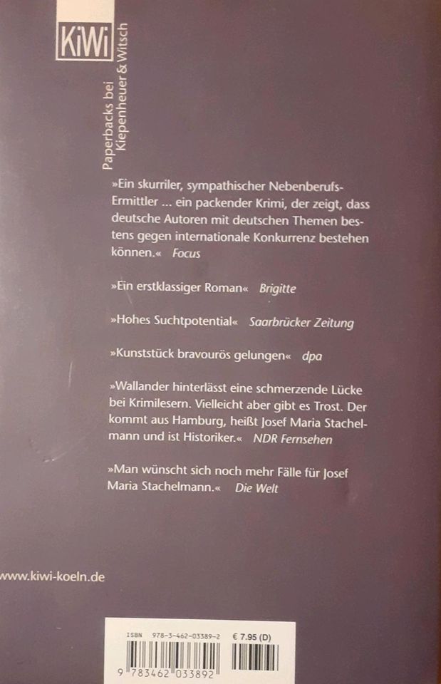 Christian v. Ditfurth " Mann ohne Makel " in Tübingen