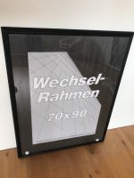 Bilderrahmen Holz schwarz 90 cm x 70 cm Nordrhein-Westfalen - Overath Vorschau