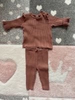 H&M set baby 68 Oberteil + Hose Feinstrick aus Baumwolle gerippt West - Schwanheim Vorschau