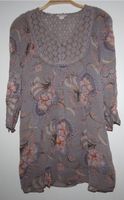 Damen monsoon Tunika Bluse lang mit Blumen 38 Hessen - Büttelborn Vorschau