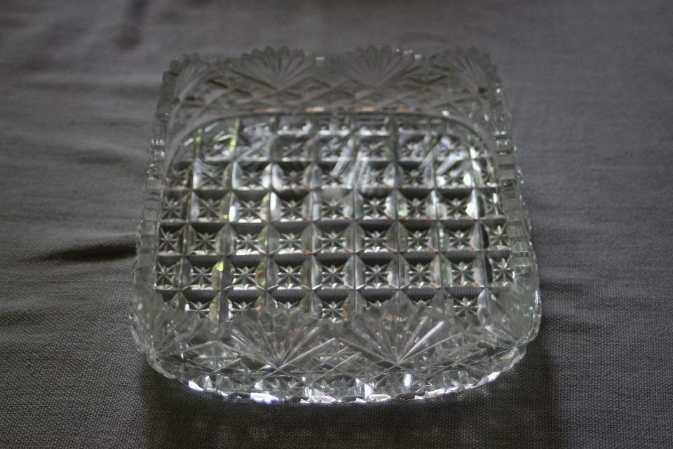 Glasschale, quadratisch in Memmingen