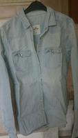 Hollister Jeans Hemd Bluse, used Look,  M Hessen - Usingen Vorschau