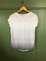 T-Shirt Pieces S weiß grau Farbverlauf Thüringen - Berka/Werra Vorschau