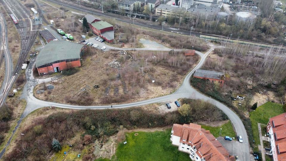2,3 ha Grundstücksareal mit Planungsentwurf für Wohnbebauung in Northeim