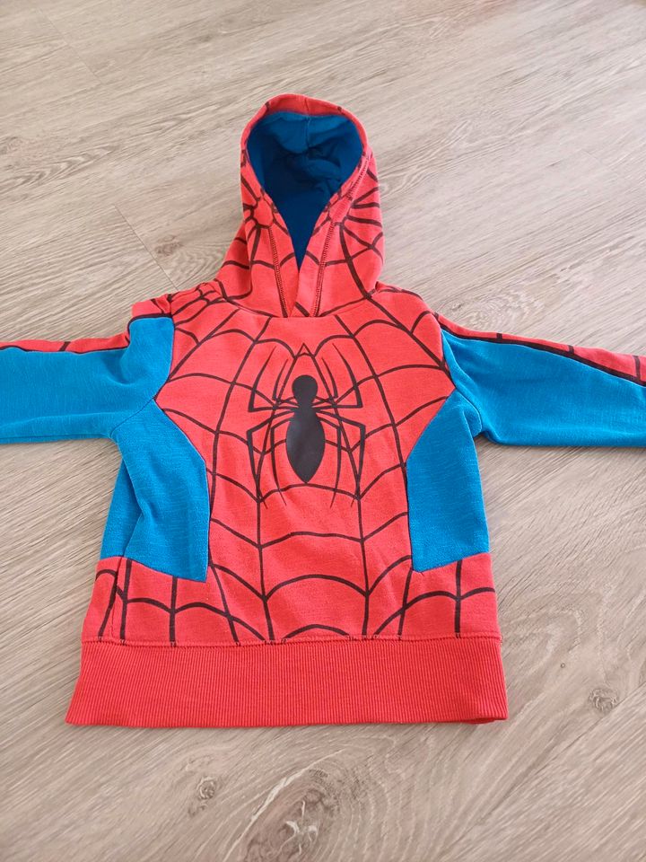 Spiderman Pullover, Hoodie, Marvel, Avenger, Gr.104 in Lutterbek