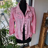 Jacke Tredy Rosa 38 Spitze Leinen Hessen - Oberzent Vorschau