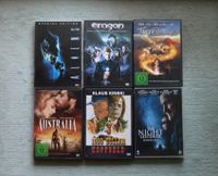 6 DVDs  -  Aliens, Eragon, Australia, Tintenherz, Klaus Kinski Hessen - Neu-Isenburg Vorschau