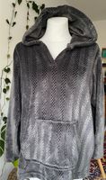 kuschliger Kapuzenpullover in grau aus Fleece, Gr. L, warm ! Berlin - Treptow Vorschau