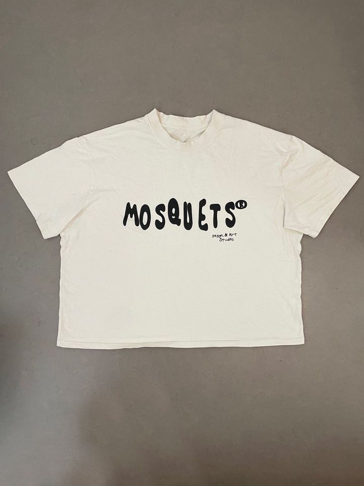 T-shirt Cream "MOSQUETS" in Berlin