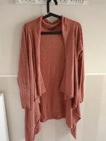 Offener Cardigan asymmetrisch Wasserfall-Jacke altrosa Nordrhein-Westfalen - Geldern Vorschau