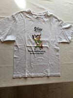 T-Shirt "Stier", weiß, Gr. S, zu verkaufen Bayern - Arnstein Vorschau