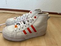 Adidas Nizza Platform Mid Vegan weiß/orange Wiesbaden - Mainz-Kastel Vorschau