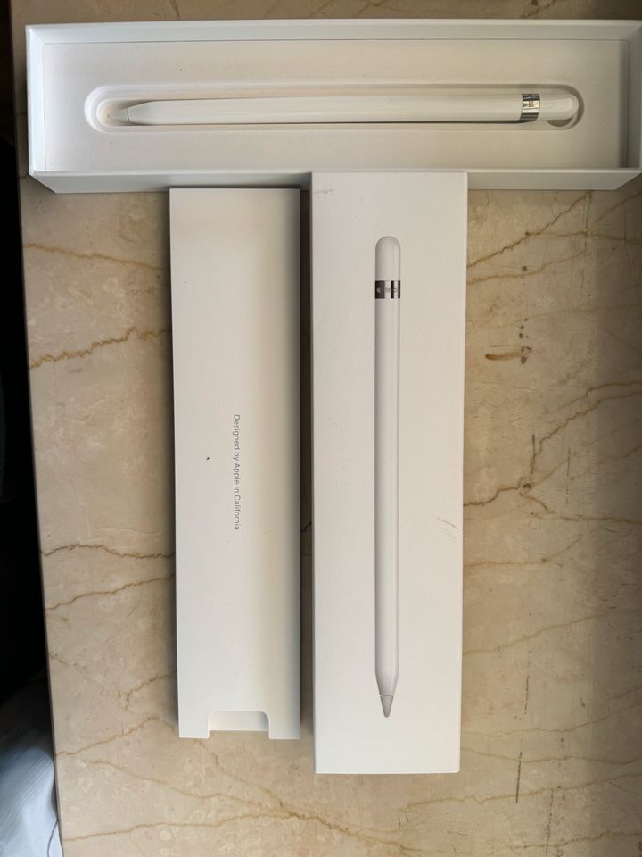 Apple pen 1. Gen (Lightning Cable Anschluss) mit USB-C Adapter in Ingolstadt