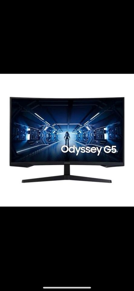 Samsung Odyssey G5 C27G54TQBU Curved-Gaming-LED-Monitor in Stuttgart