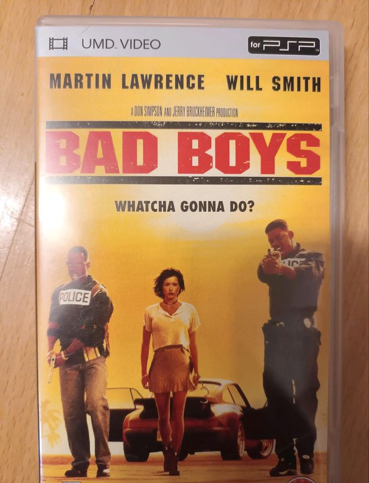 Sony PSP UMD BAD BOYS WILL SMITH MARTIN LAWRENCE in Ilmenau