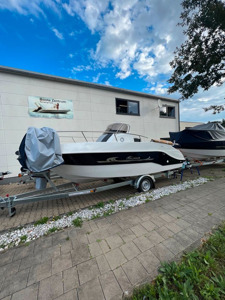 Motorboot ITALMAR WA19 Plus + HARBECK Trailer  +++ in Fürth