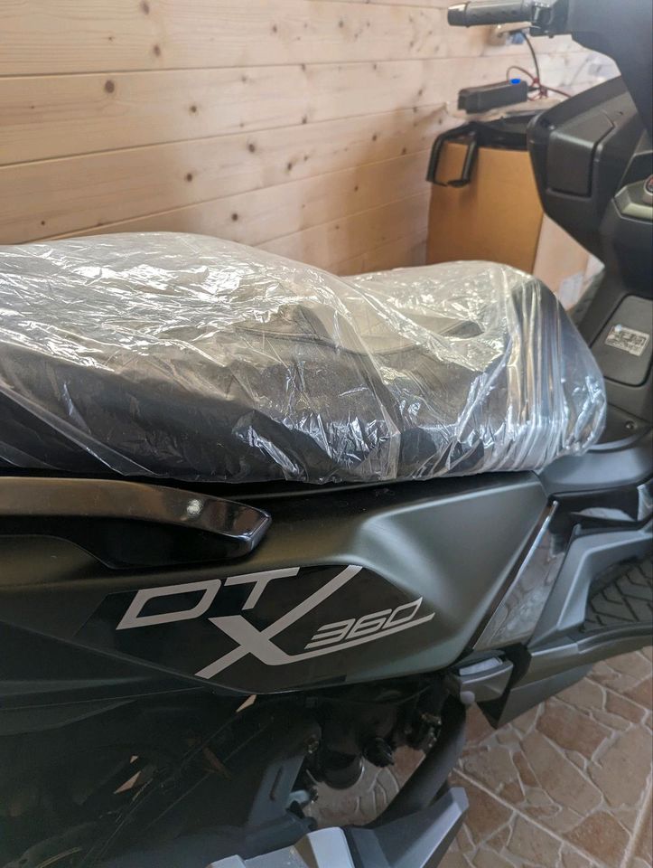 Kymco DTX360 350i ABS Sofort Verfügbar Dark/Green Black!!!! in Heimbuchenthal