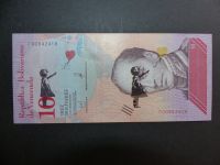 BANKSY Echte Venezuela Banknote, 10 Bolivares "Balloon Girl" Nordrhein-Westfalen - Gronau (Westfalen) Vorschau