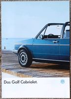 Prospekt VW Golf I Cabriolet 1/1987 Nordrhein-Westfalen - Mönchengladbach Vorschau