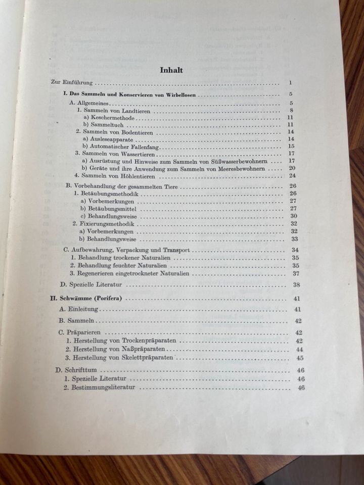 DDR Buch Makroskopische Präparationstechnik Wirbellose Gdr Teil 2 in Jüterbog