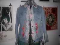 Außergewöhnliche Frida Kahlo Jeansjacke Hamburg-Mitte - Hamburg Billstedt   Vorschau