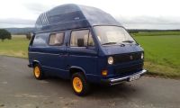 VW Bus T3 Turbodiesel camper womo H-Kennzeichen Hessen - Haunetal Vorschau