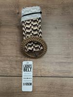 Damengürtel 105cm beige oder schwarz Bayern - Wartenberg Vorschau
