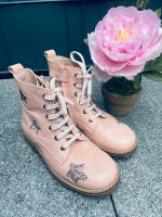 ⭐️Neuwertig⭐️Glitzer Leder Boots Stiefel Clic! Altrosa  Größe 31 Schleswig-Holstein - Bornhöved Vorschau