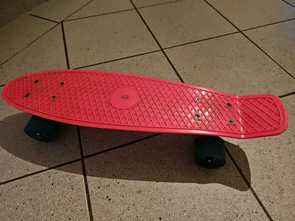 Penny Board in pink in Elbingerode (Harz)