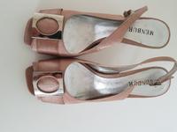 Pumps offen - Menbur - taupe - rose - beige Bayern - Grassau Vorschau