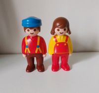 Playmobil 1990 Bauarbeiter Mann und Frau Vintage alt Mecklenburg-Vorpommern - Malchin Vorschau