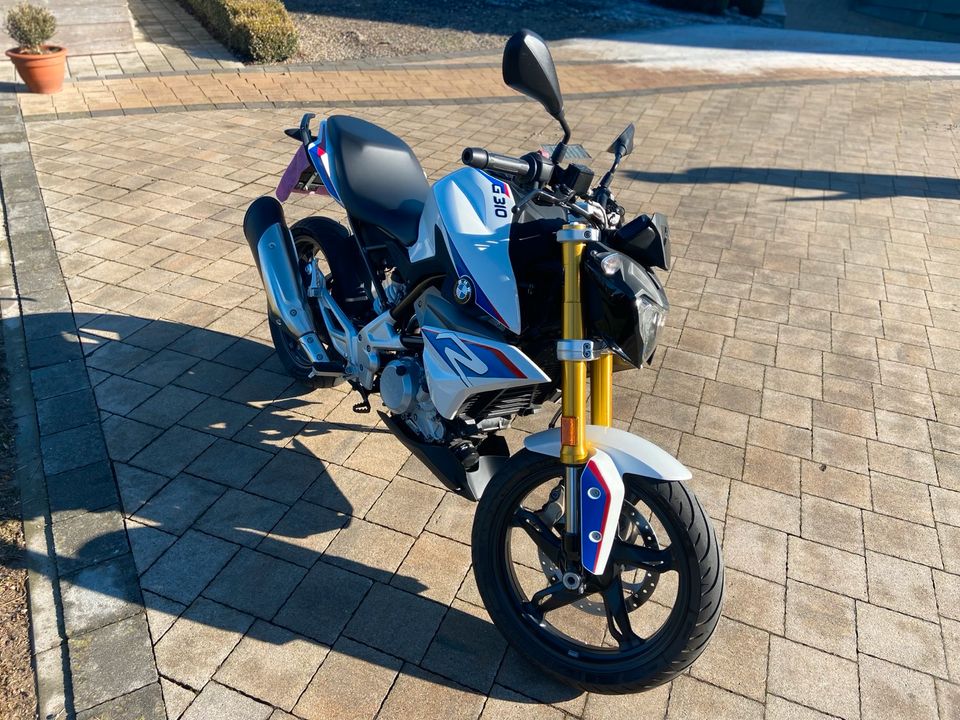 BMW G 310 R HP-Style -wenig km -Service neu / A2 geeignet in Rot an der Rot